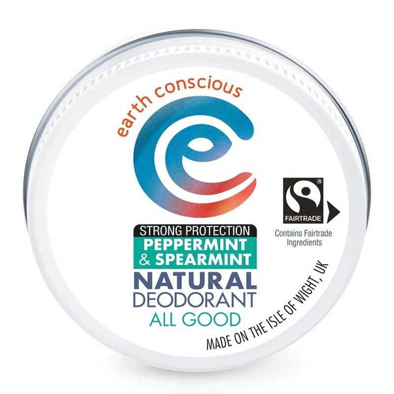 natural deodorant tin 6 different scents earth conscious