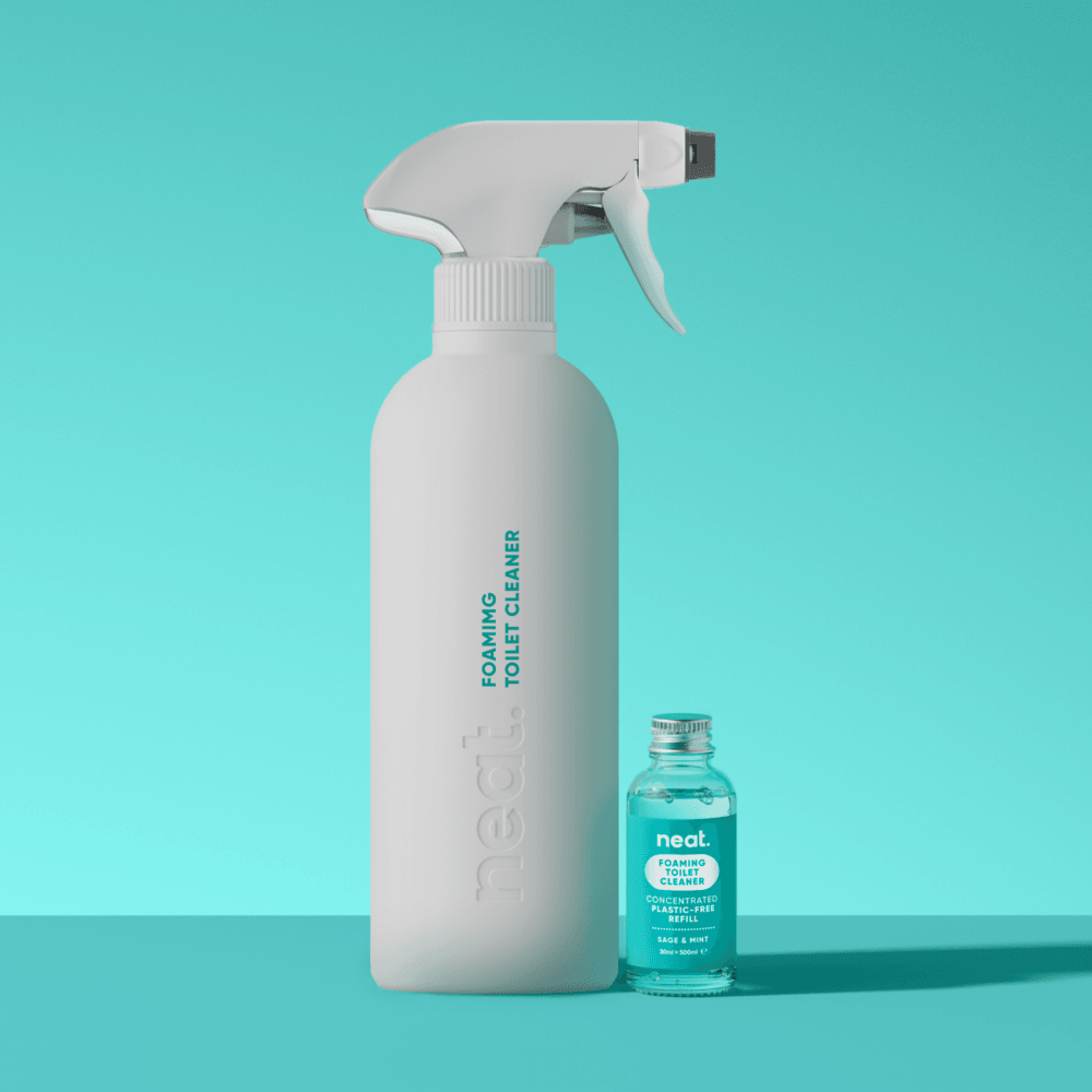 Neat Foaming Toilet Cleaner Starter Pack- Sage & Mint - The Friendly Turtle