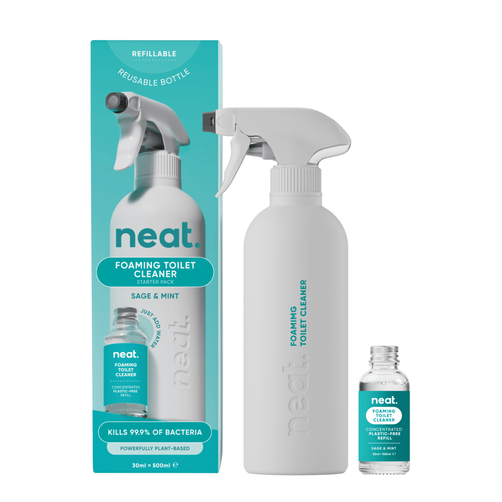 Neat Foaming Toilet Cleaner Starter Pack- Sage & Mint - The Friendly Turtle
