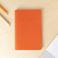 make a mark recycled leather pocket journal