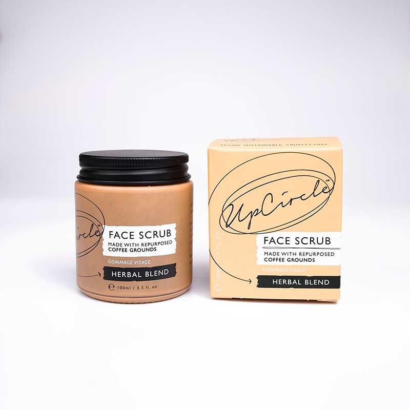 upcircle face scrub herbal