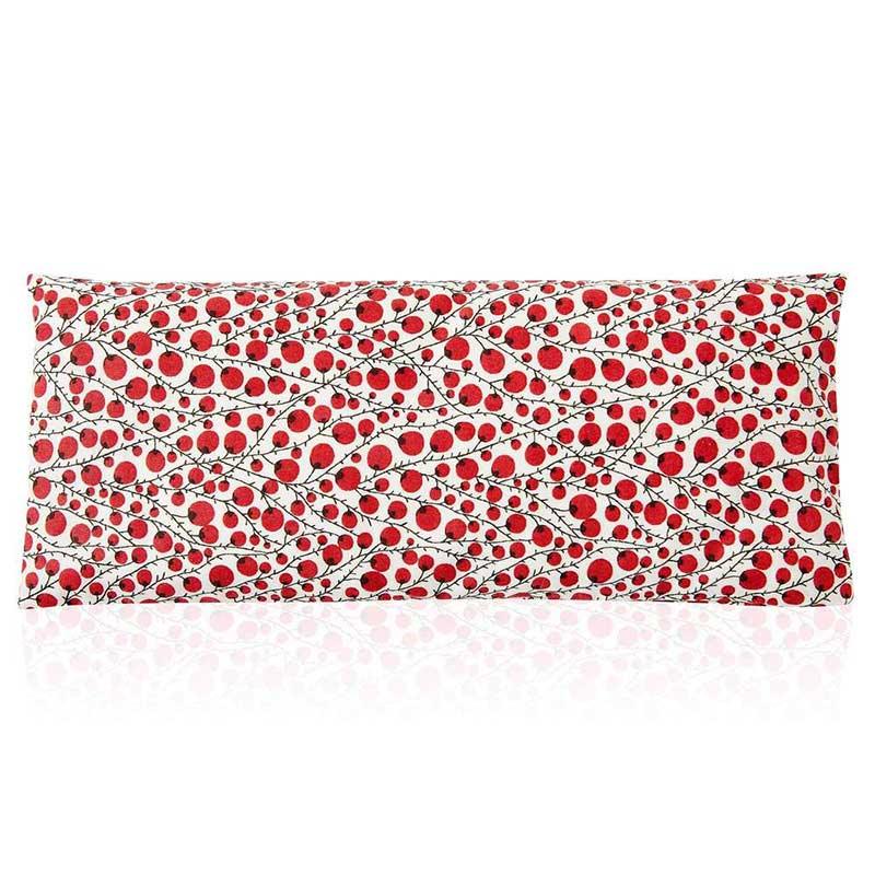 red berry eye pillow design