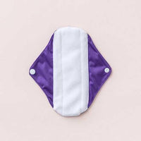 reusable panty liner purple