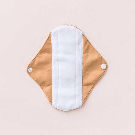 reusable panty liner tan