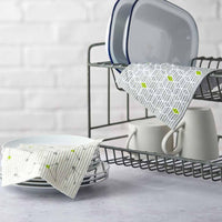 Eco Friendly Washing Up Sponge on dish draining board