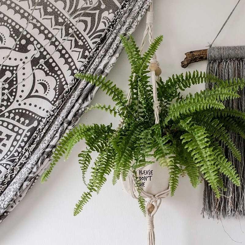 heavy canvas cotton plant pot holder