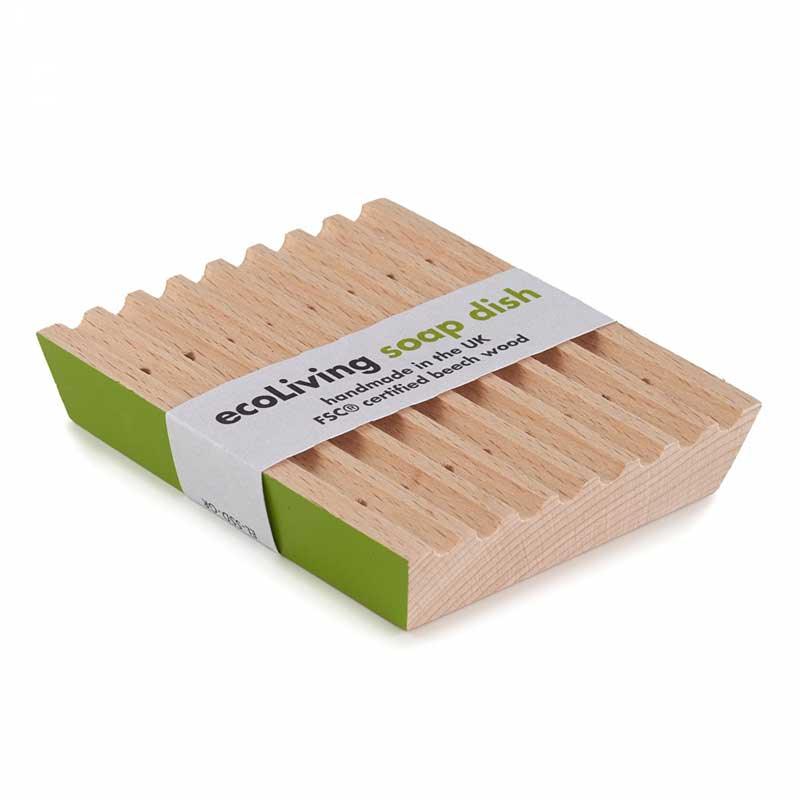 ecoliving soap dish in lime
