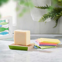 ecoliving soap dish on a bathroom side