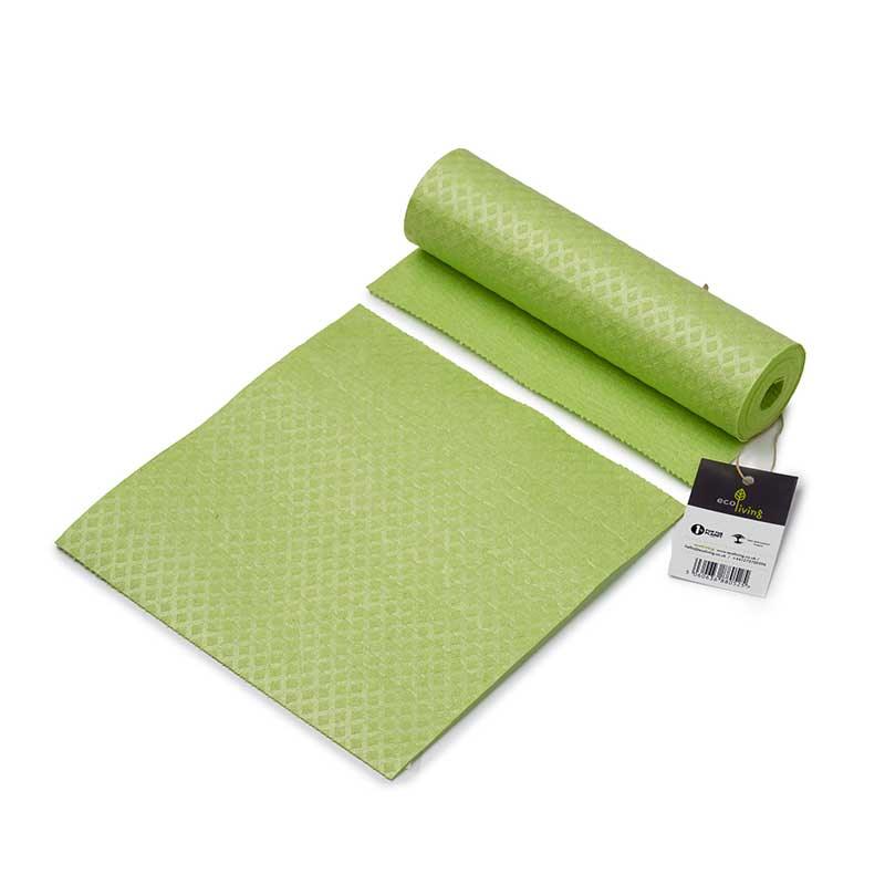 reusable sponge kitchen roll in green