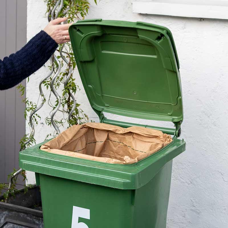 Compostable Wheelie Bin Liners for large wheelie bins