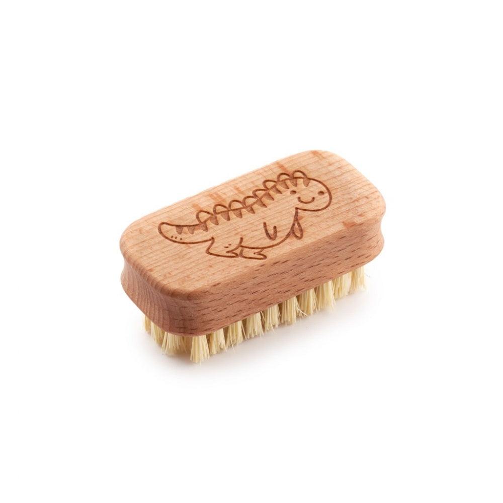 Children's Nail Brush (FSC 100%) - Dino - The Friendly Turtle