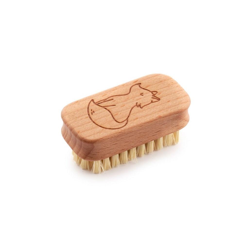 Children's Nail Brush (FSC 100%) - Fox - The Friendly Turtle