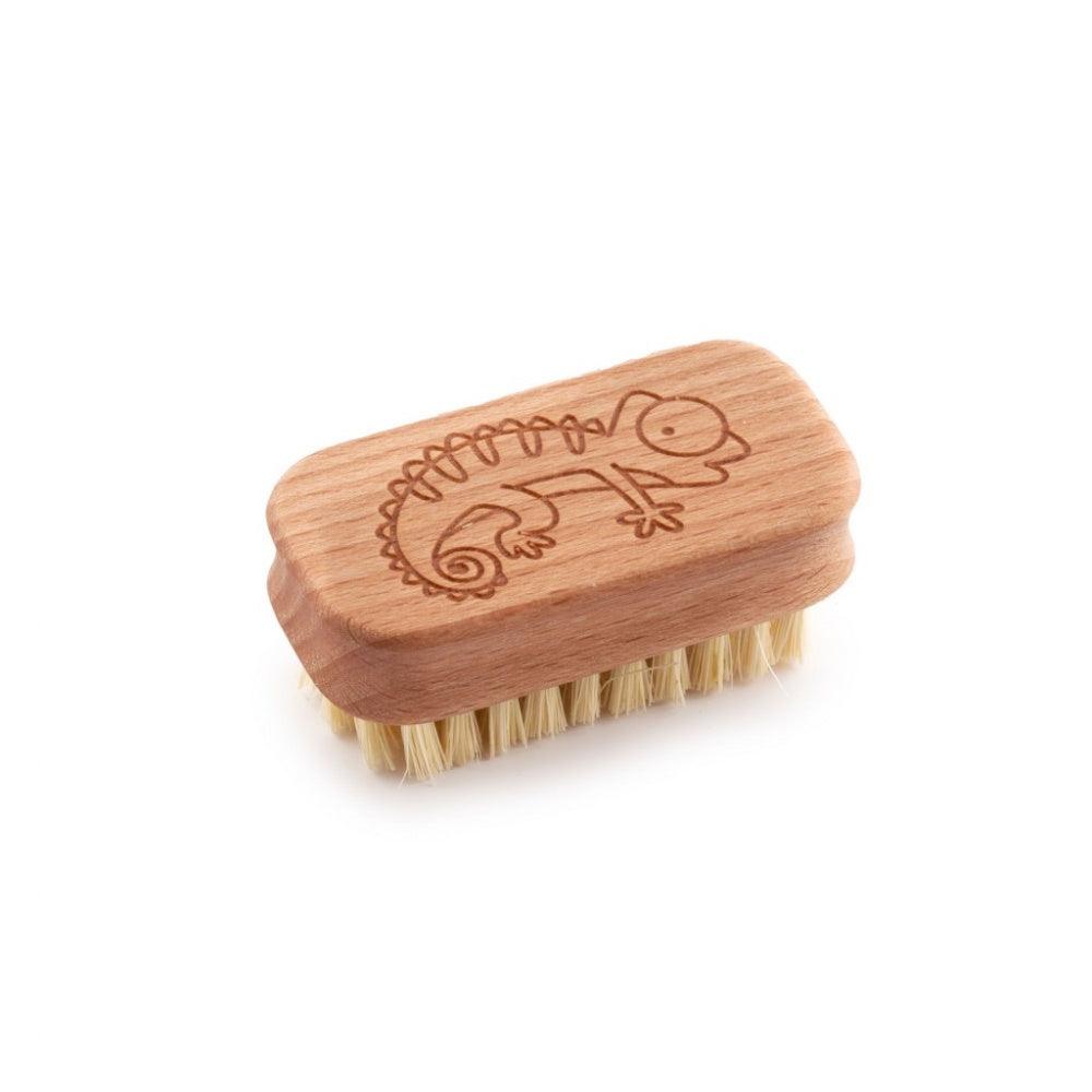 Children's Nail Brush (FSC 100%) - Gecko - The Friendly Turtle