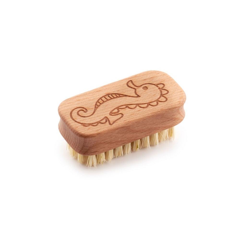 Children's Nail Brush (FSC 100%) - Seahorse - The Friendly Turtle