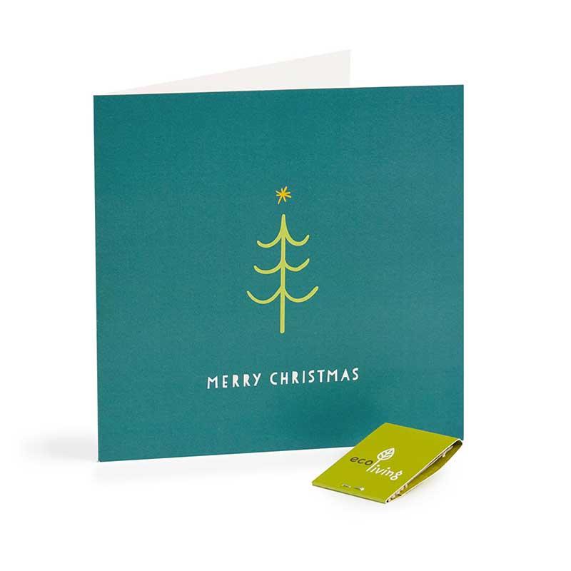 xmas tree card