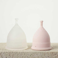 grace and green period cup2 in pink and translucent