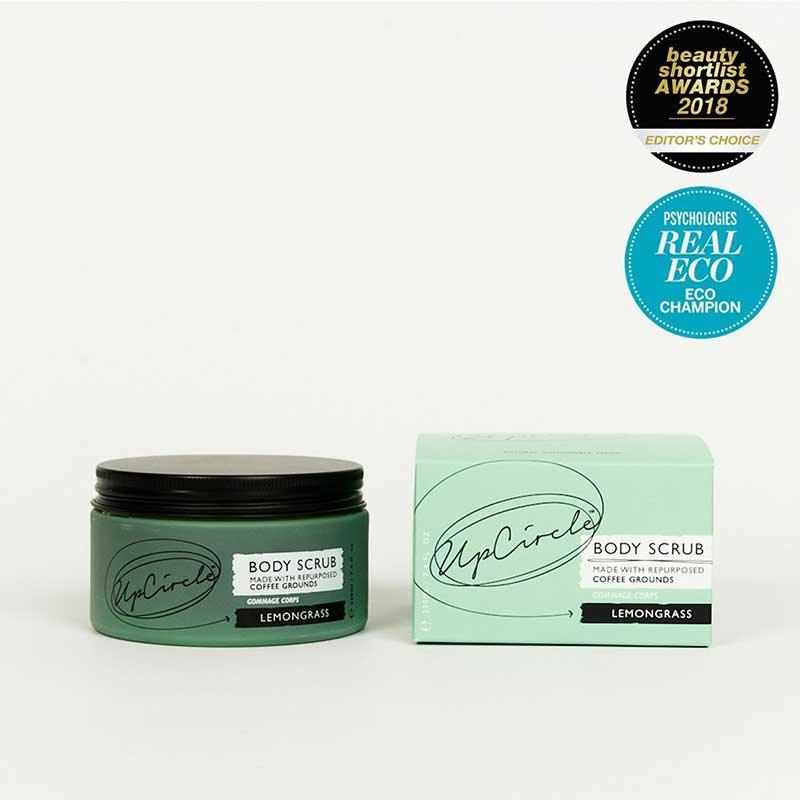 upcircle body scrub with coffee