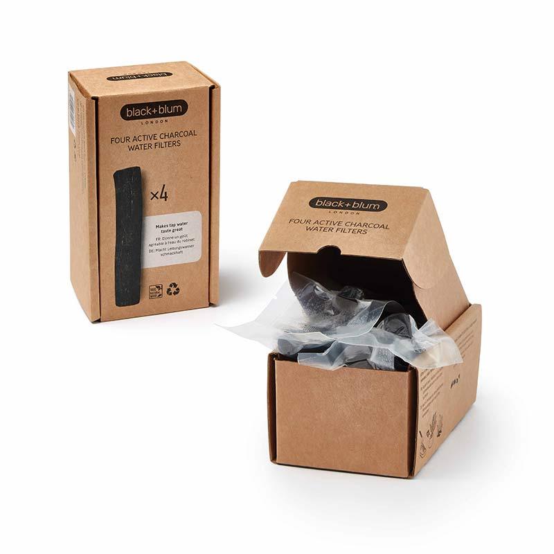 natural water filter in packaging