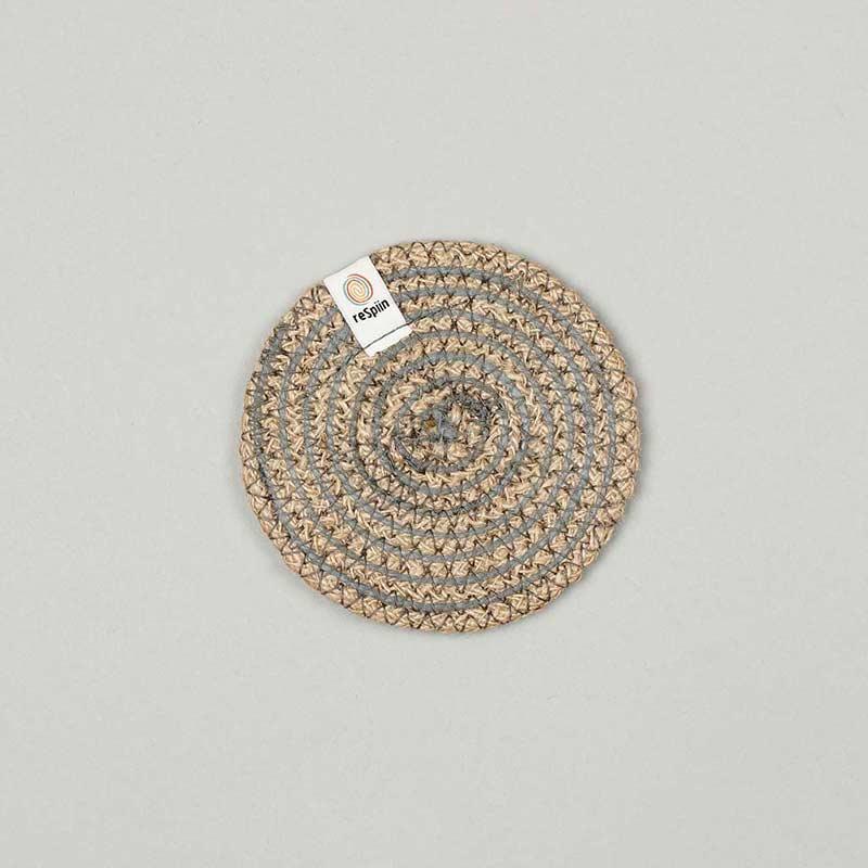 natural coaster in grey