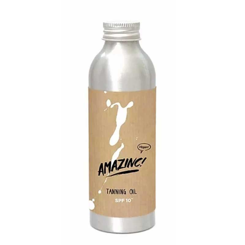 Amazinc! Tanning Oil SPF 10+ Natural, Vegan, and Reef Safe The