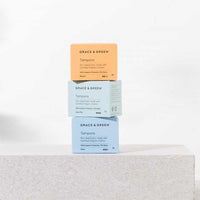 organic cotton non applicator tampons