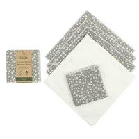 organic cotton reusable wipes sold in a 5 pack