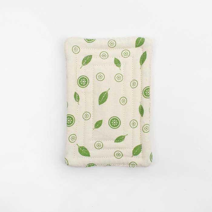 organic cotton scrub unsponge mint design