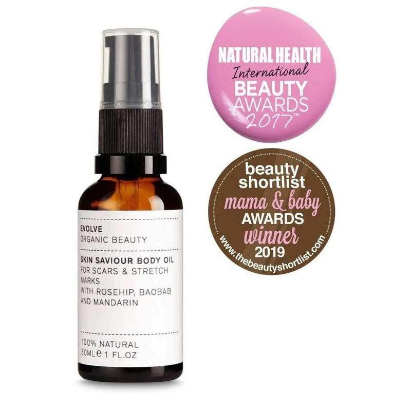 evolve beauty skin saviour body oil travel size