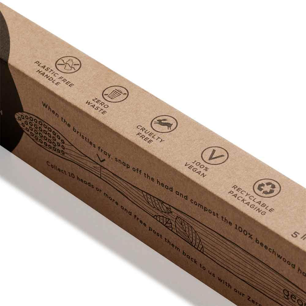 cardboard box for wooden toothbrush