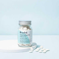 brushd toothpaste tablets jar