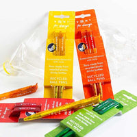 vent for change recycled plastic bottle pens in 5 different colours