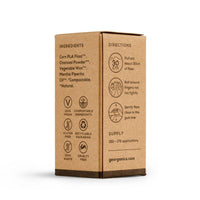 Georganics Natural Floss With Dispenser - Charcoal - The Friendly Turtle