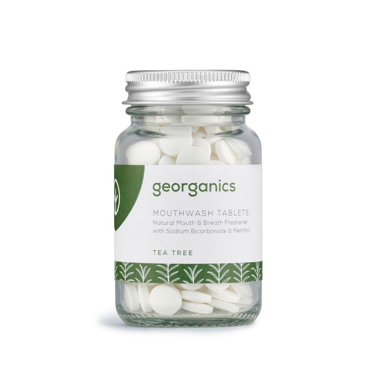 Georganics Mouthwash Tablets - Tea Tree - The Friendly Turtle