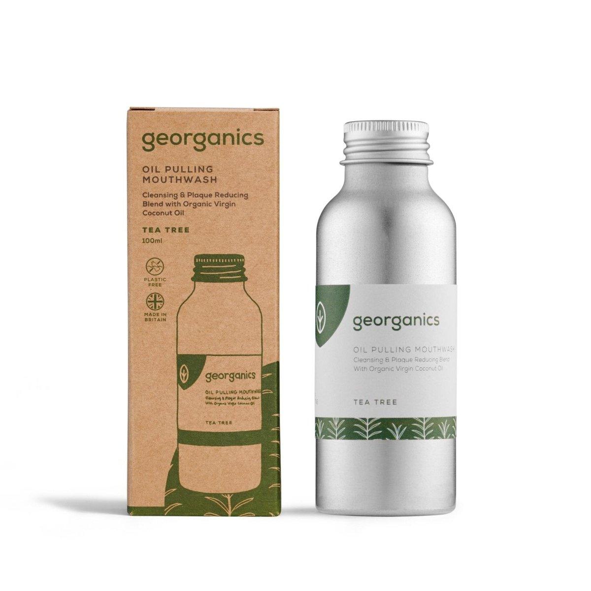 Oil Pulling Mouthwash - Tea Tree - The Friendly Turtle