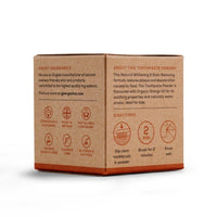 Natural Toothpaste Powder - Orange - The Friendly Turtle