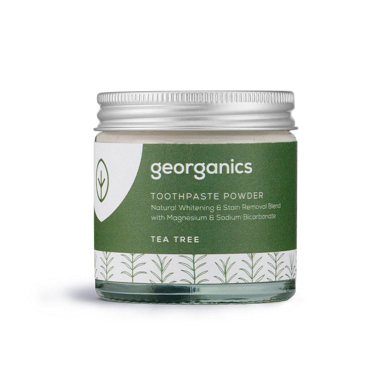 Natural Toothpaste Powder - Tea Tree - The Friendly Turtle