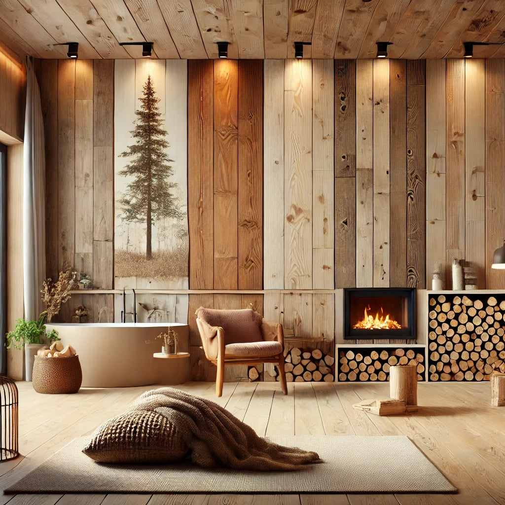 wood paneling