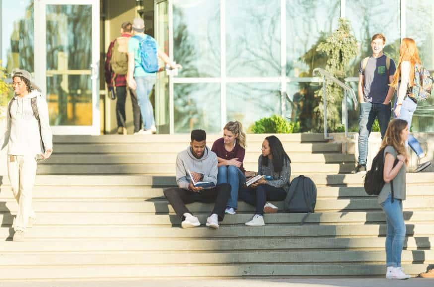 eco students on campus