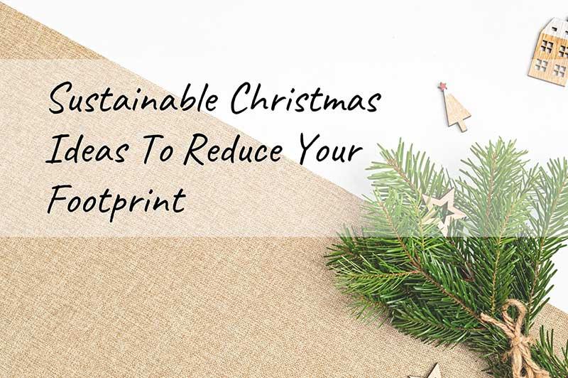 eco friendly christmas ideas banner