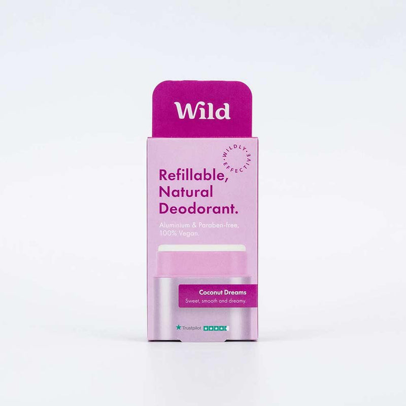 wild deodorant start pack i packaging