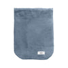 large reusable cotton bag in blue