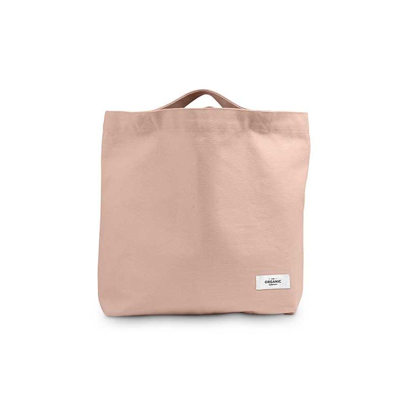 organic shopping bag in pink