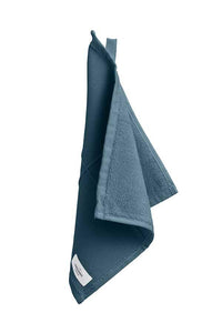 organic face cloth in grey blue colour