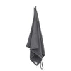 dark grey calm towel to go the organic company
