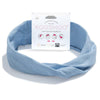 Organic Twist Headbands - Chambray Blue - The Friendly Turtle