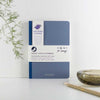 lavender flower recycled notebook