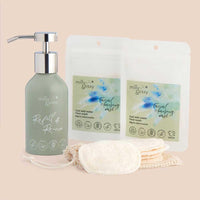 Facial Cleansing Wash Set with face wipes