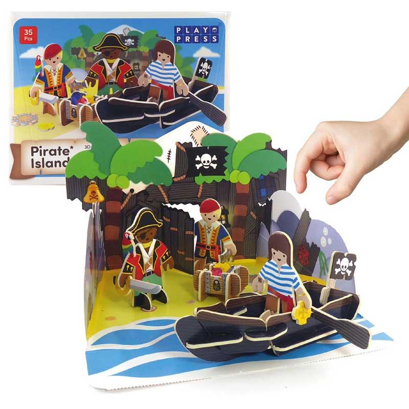 eco friendly pirate playset