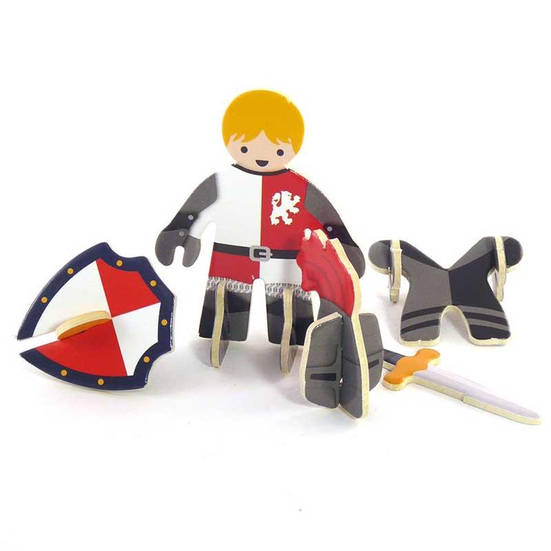 plastic free knights castle playset figure