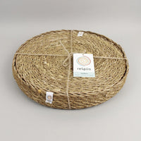 Seagrass Tablemats with Holder - Set of 6 - Natural